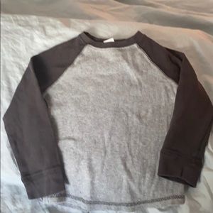 Long sleeve waffle knit t shirt Gymboree